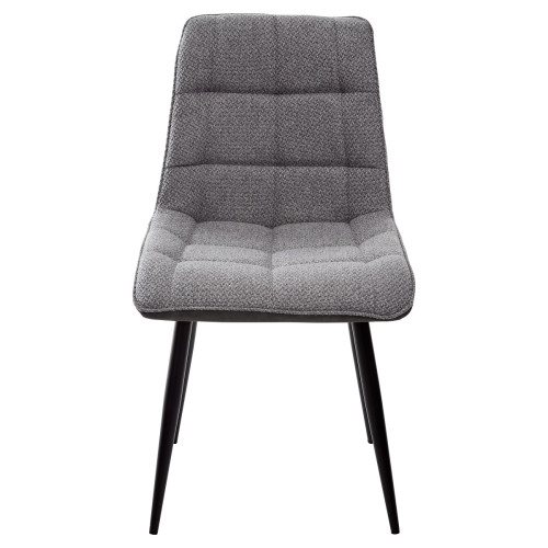 Стул CHIC TRF-08 теплый серый/ RU-07 серая сталь/ черный каркас М-City