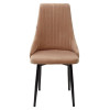 Стул Руссо Бежевый Catalana #C3, велюр / черный каркас M-City БЕЗ НДС