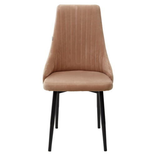 Стул Руссо Бежевый Catalana #C3, велюр / черный каркас M-City БЕЗ НДС