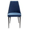 Стул NEPAL-P СИНИЙ #29, велюр/ черный каркас М-City