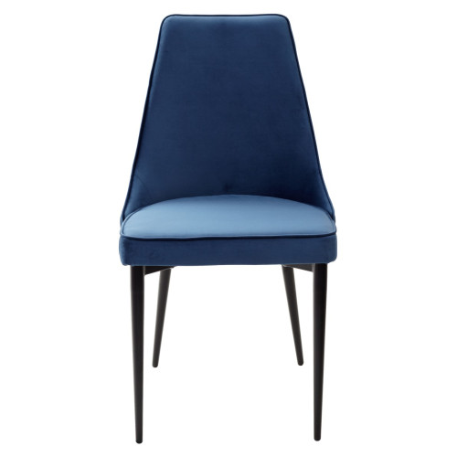 Стул NEPAL-P СИНИЙ #29, велюр/ черный каркас М-City