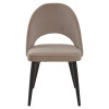 Стул FLAVOUR BEIGE, велюр M-City