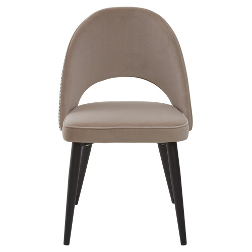 Стул FLAVOUR BEIGE, велюр M-City