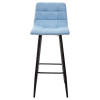 Барный стул SPICE TRF-10 небесно-голубой, ткань М-City
