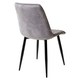 Стул REMI PK6015-03(VBP203) античный серебристо-серый, велюр М-City