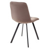 Стул CHILLI SQUARE BLUVEL-38 LATTE, велюр М-City