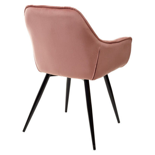 Стул HOLLA BLUVEL-52 PINK, велюр M-City