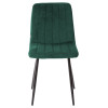 Стул DUBLIN G062-18 зеленый, велюр/ черный каркас М-City