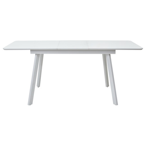 Стол АРУБА 140 БЕЛЫЙ стекло / БЕЛЫЙ М-City