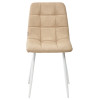 Стул CHILLI RU-16 бежевый винтаж, PU/ белый каркас М-City