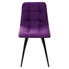 Стул CHILLI-Q фиолетовый #H38, велюр / черный каркас М-City