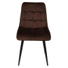 Стул CHIC G062-10 шоколадный, велюр М-City