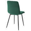 Стул DUBLIN G062-18 зеленый, велюр/ черный каркас М-City