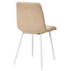 Стул CHILLI RU-16 бежевый винтаж, PU/ белый каркас М-City