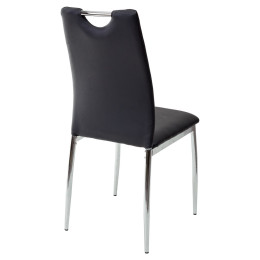 Стул COMFORT 999 PU#605 черный, экокожа М-City