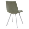 Стул CHILLI SQUARE UF860-11B мятный, ткань/ белый каркас М-City