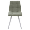 Стул CHILLI SQUARE UF860-11B мятный, ткань/ белый каркас М-City