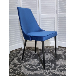 Стул NEPAL-P СИНИЙ #29, велюр/ черный каркас М-City