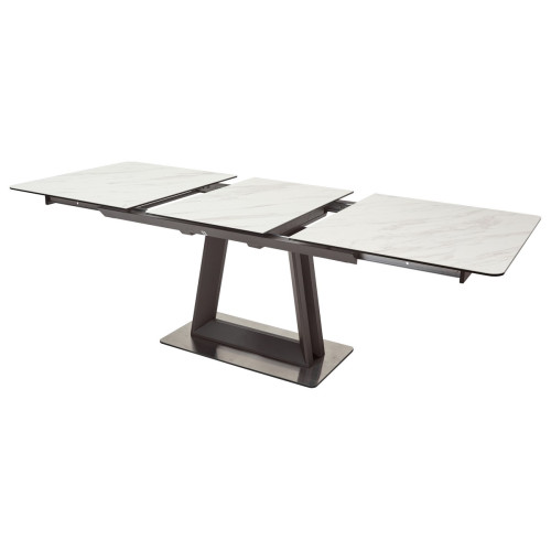 Стол OSVALD 160 MARBLES KL-99 Белый мрамор, итальянская керамика М-City