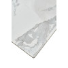 Стол CREMONA 160 HIGH GLOSS STATUARIO Белый мрамор глянцевый, керамика/ белый каркас М-City