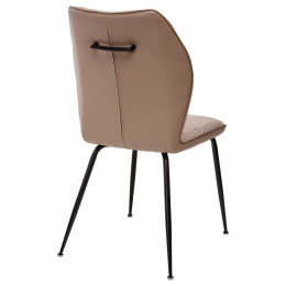 Стул BERLIN бежевый меланж FC05 / бежевый #621, экокожа М-City