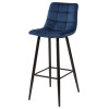 Барный стул LECCO UF910-18 NAVY BLUE, велюр М-City