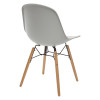 Стул BONNIE 292-DPP светло-серый с деревянными ножками М-City