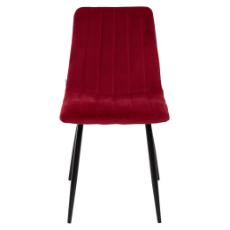 Стул DUBLIN G108-38 винный/ черный каркас, велюр М-City