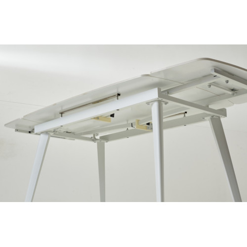 Стол ELIOT 120 GLOSS STATUARIO WHITE SINTERED STONE / WHITE М-City