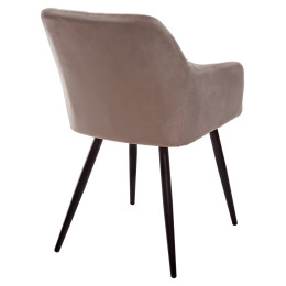 Стул BRANDY серый, велюр G062-14 М-City