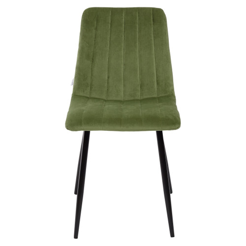 Стул DUBLIN G108-27 террариумный мох/ черный каркас, велюр М-City