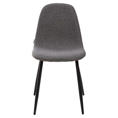 Стул LION антрацитовый меланж FC-09/ серый каркас М-City