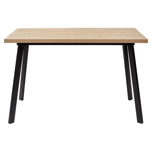 Стол ФИН 120 Дуб Канзас/ черный каркас М-City