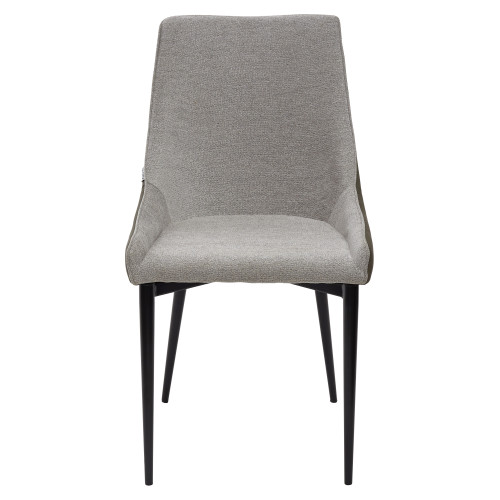 Стул ANIKA светло-серый меланж FC-01/ экокожа хаки RU-04 М-City