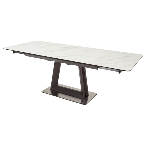 Стол OSVALD 160 MARBLES KL-99 Белый мрамор, итальянская керамика М-City