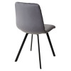 Стул DAIQUIRI BLUVEL-14 GREY, велюр М-City