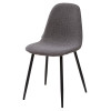 Стул LION антрацитовый меланж FC-09/ серый каркас М-City