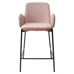 Полубарный стул NYX (H=65cm) VF109 розовый / VF110 брусничный М-City