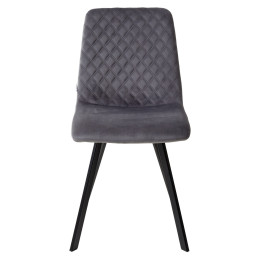 Стул DAIQUIRI BLUVEL-14 GREY, велюр М-City