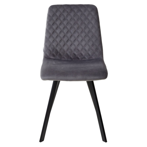 Стул DAIQUIRI BLUVEL-14 GREY, велюр М-City