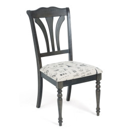 Стул LT C17455 DARK GREY #G521/ FABRIC FB62 PARIS М-City