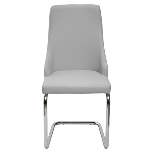 Стул KELLY светло серый PU#613 М-City
