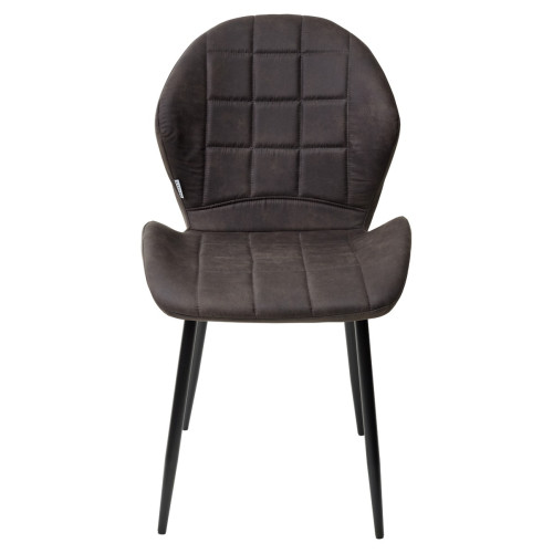 Стул FLOWER COWBOY-#104 темно-серый, ткань микрофибра М-City