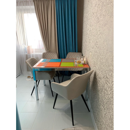 Стул BRANDY серый, велюр G062-14 М-City