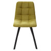Стул CHILLI-Q SQUARE оливковый #H25, велюр / черный каркас М-City