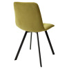 Стул CHILLI-Q SQUARE оливковый #H25, велюр / черный каркас М-City
