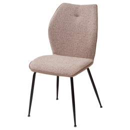 Стул BERLIN бежевый меланж FC05 / бежевый #621, экокожа М-City