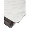 Стол OSVALD 160 MARBLES KL-99 Белый мрамор, итальянская керамика М-City