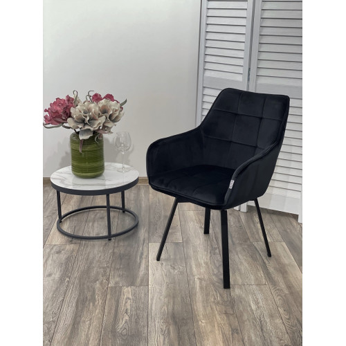 Стул MAVERICK BLUVEL-19 BLACK/ черный каркас, поворот.360 град. М-City