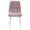 Стул CHILLI UF860-04B сиреневый, ткань/ белый каркас М-City